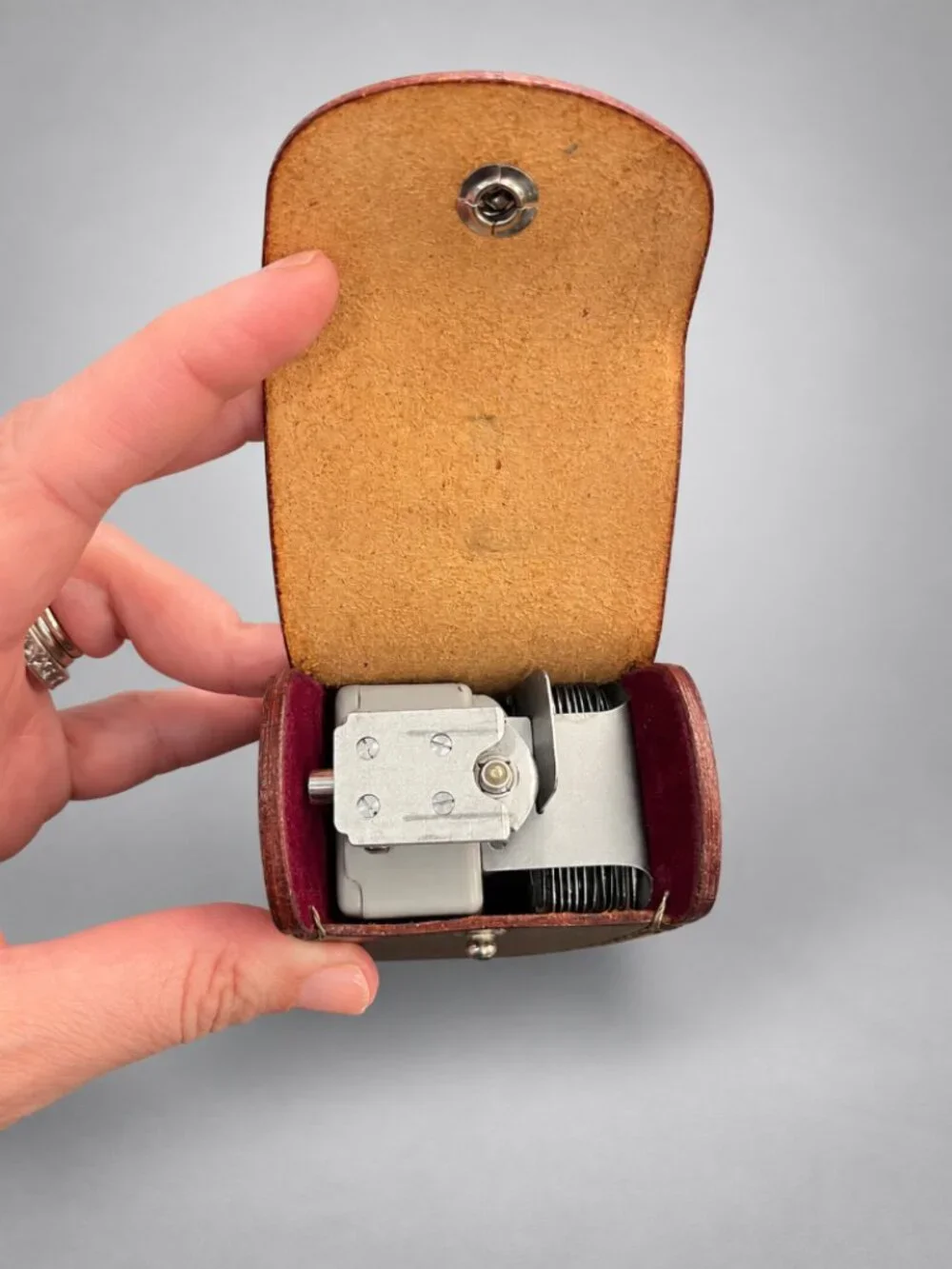 Vintage Nikon BC IV Pocket Flash Unit for Nikon S2 Nippon Kogaku w/ Case & Box